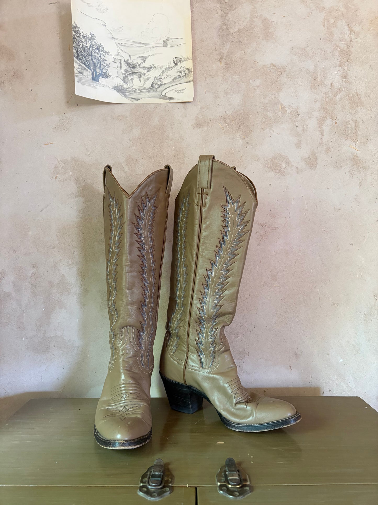 Vintage Larry Mahan Boots
