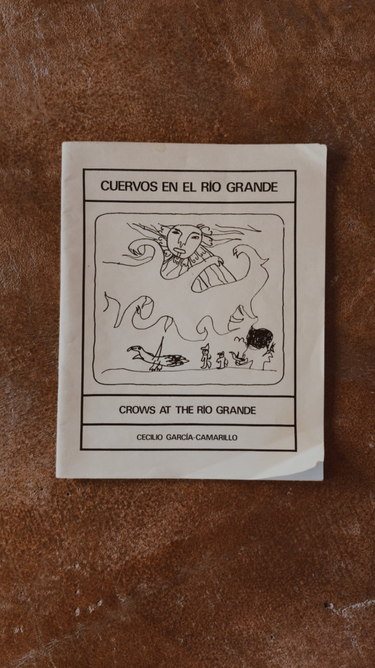Cuervo En El Río Grande