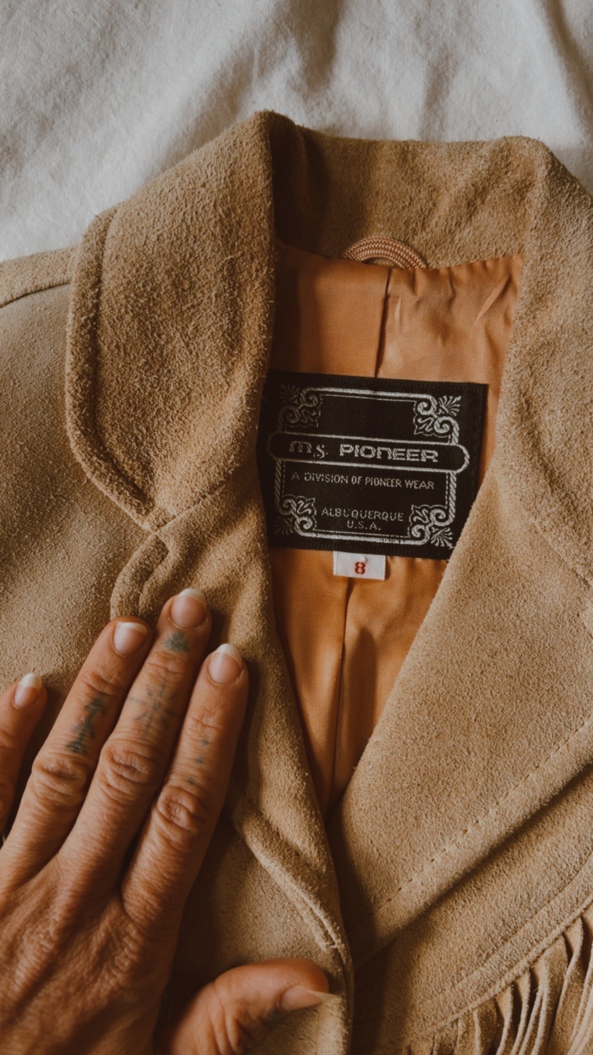 Classic Cowgirl Suede Jacket