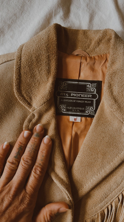 Classic Cowgirl Suede Jacket