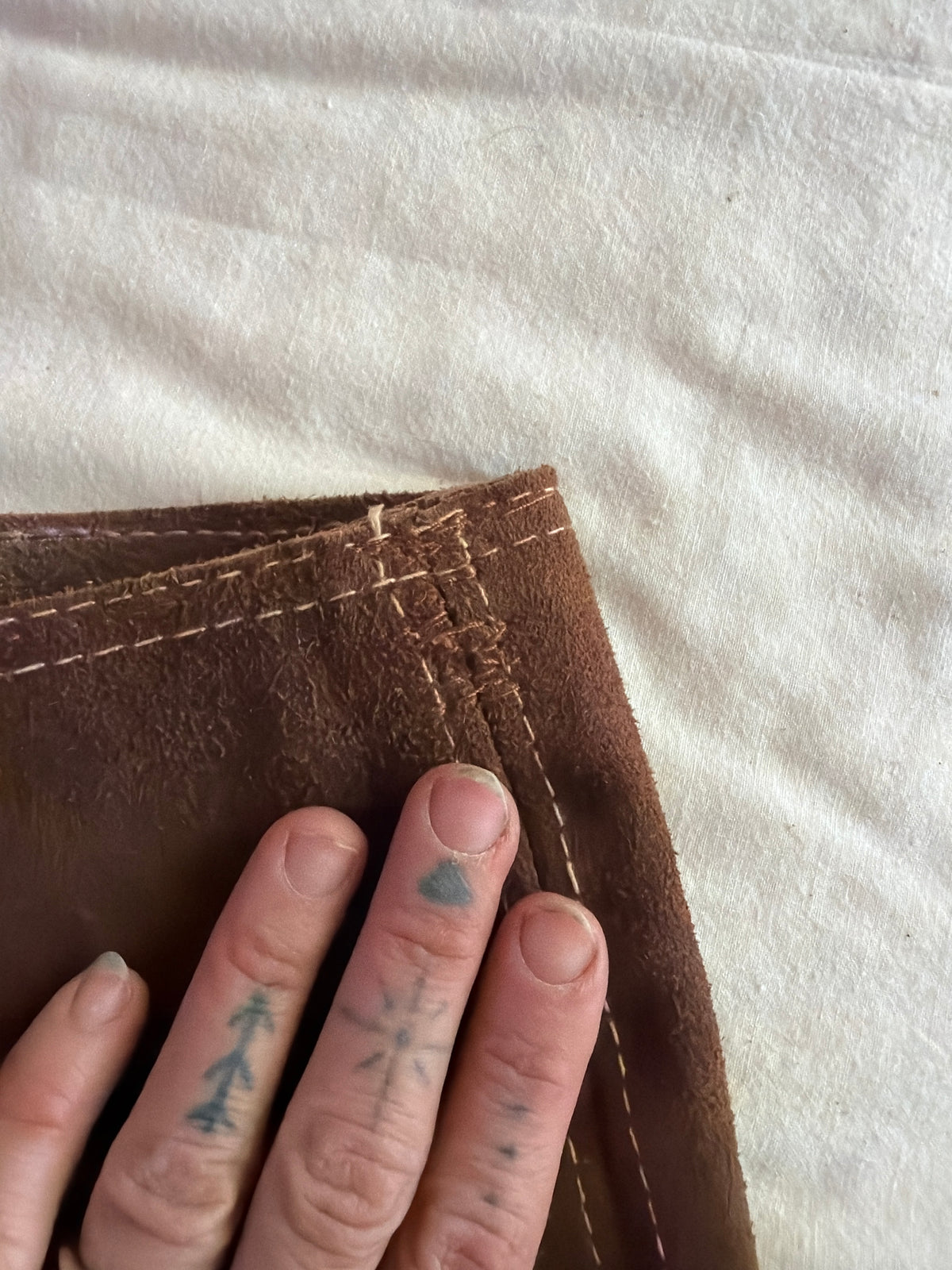 Vintage Suede Hot Pants