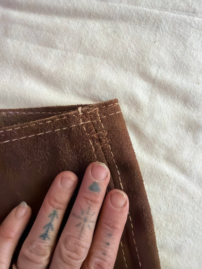 Vintage Suede Hot Pants