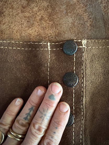Vintage Suede Hot Pants