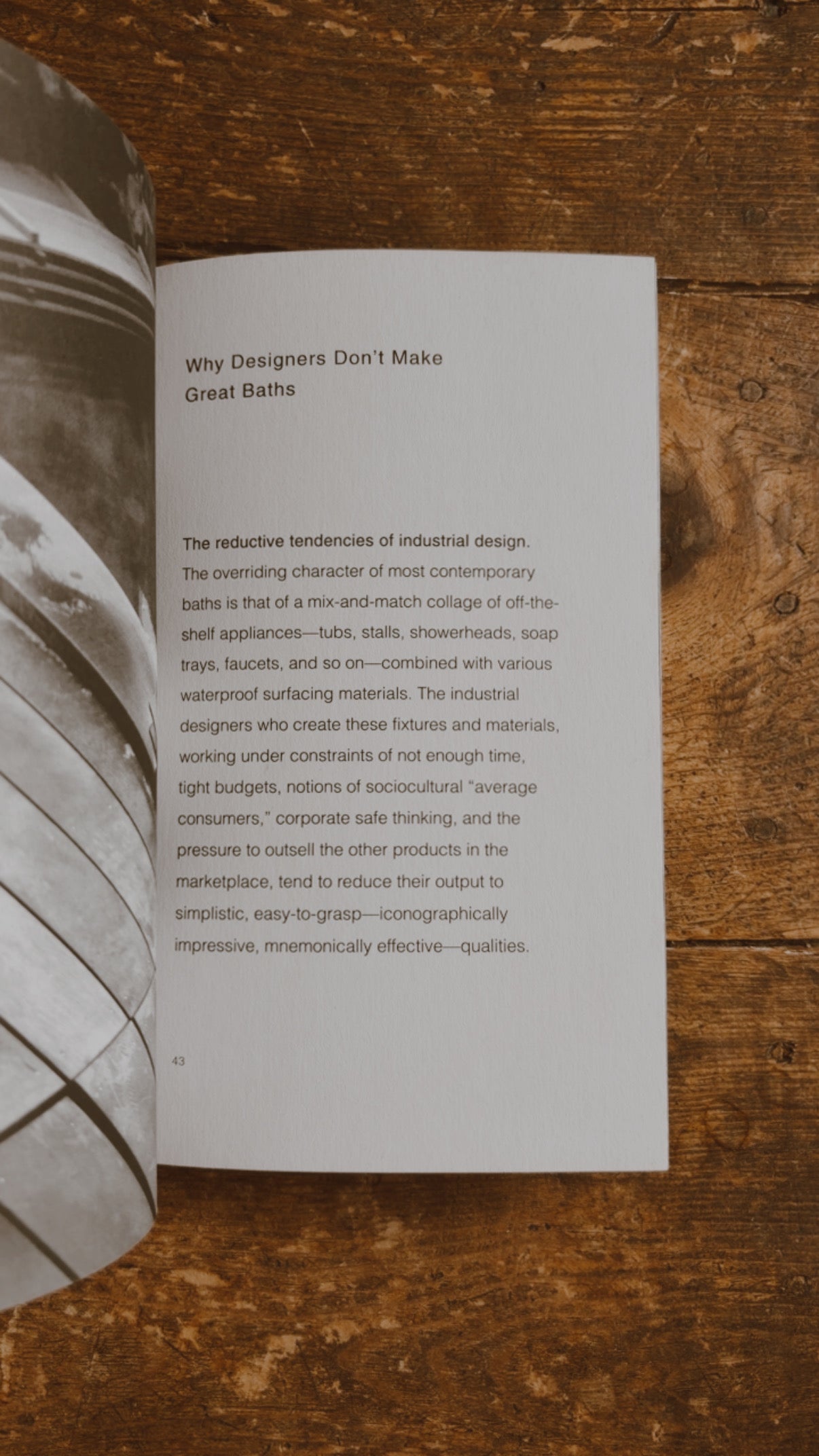 Undesigning The Bath