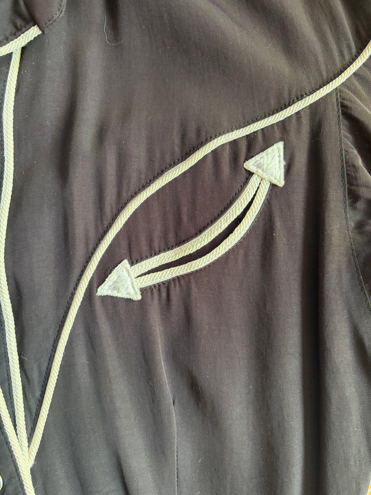 Vintage Pearl Snap Dress