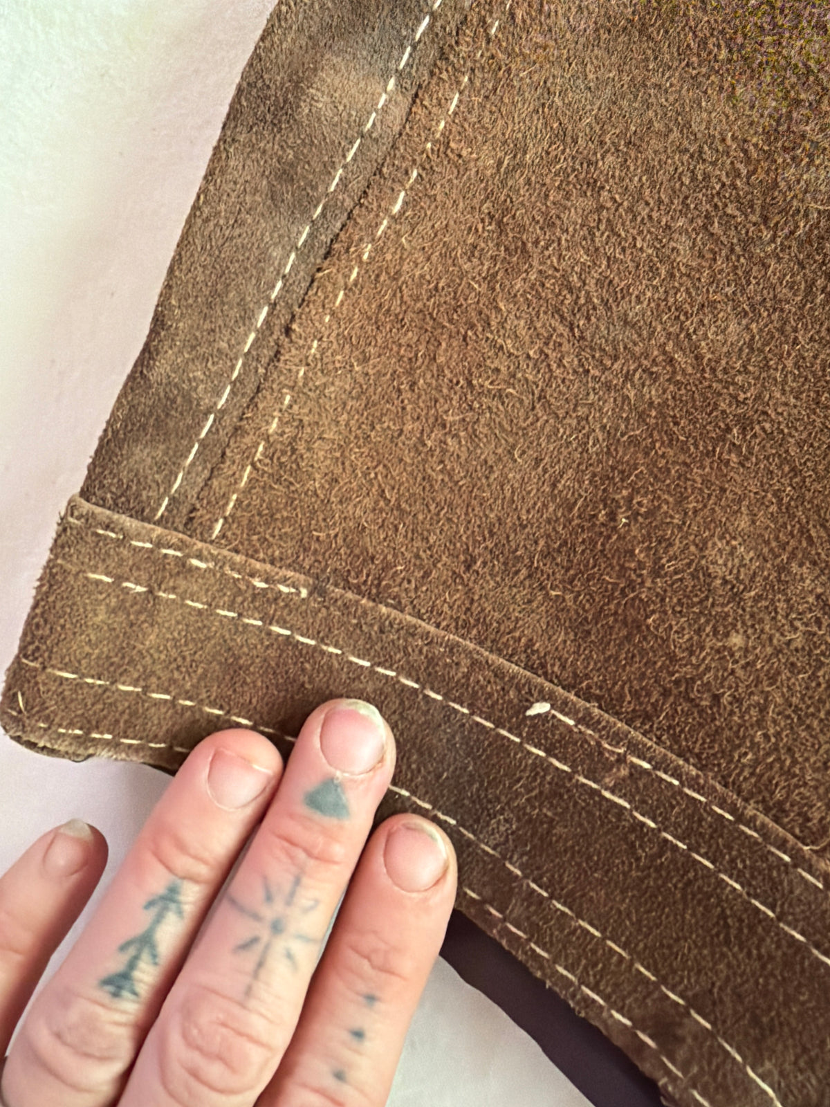 Vintage Suede Hot Pants