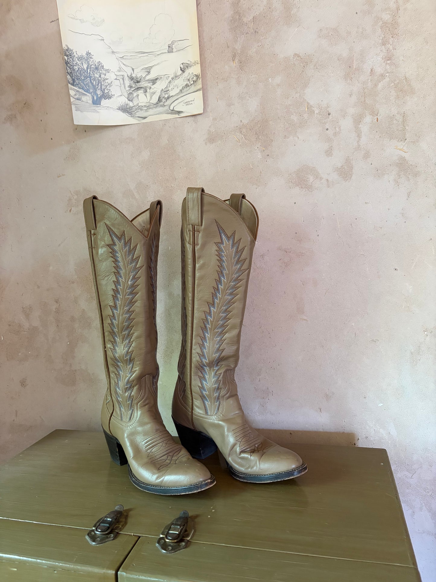 Vintage Larry Mahan Boots