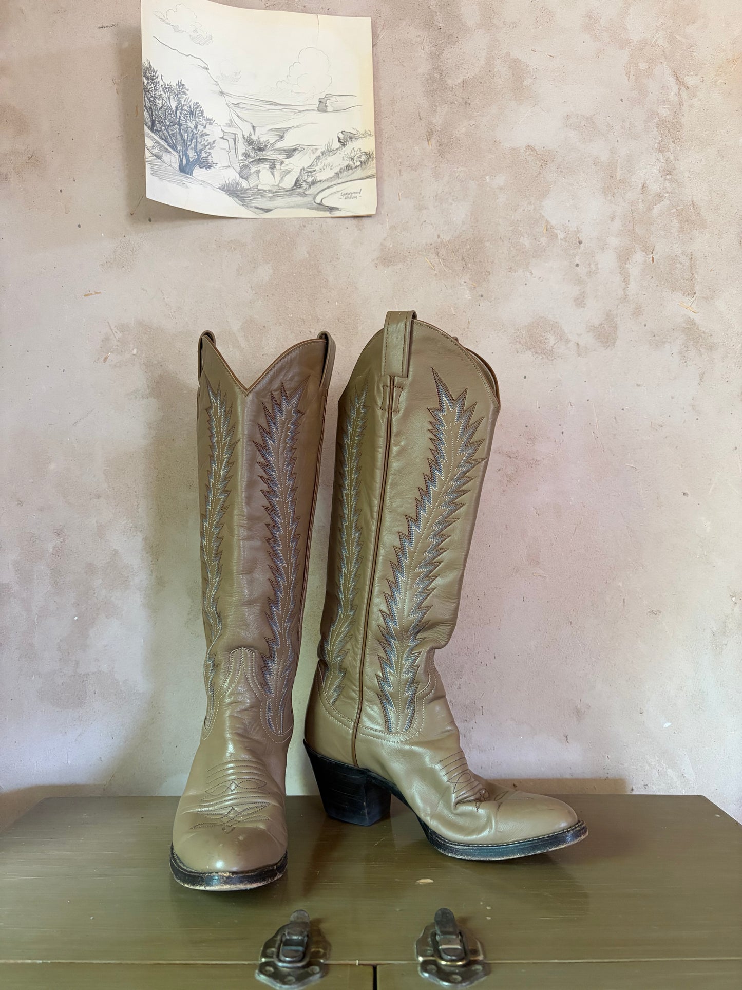 Vintage Larry Mahan Boots