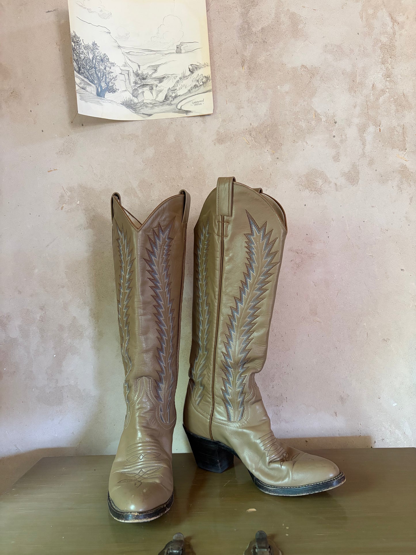 Vintage Larry Mahan Boots