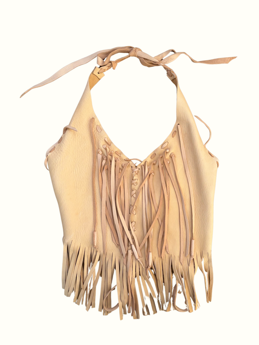 Vintage Buckskin Halter