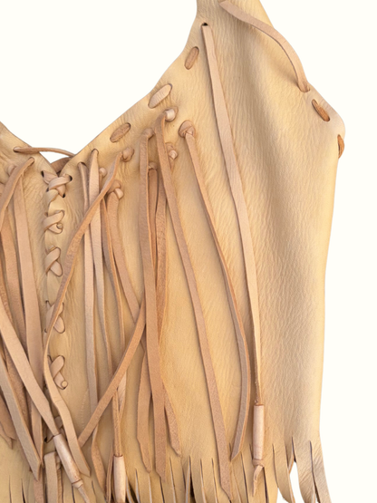 Vintage Buckskin Halter
