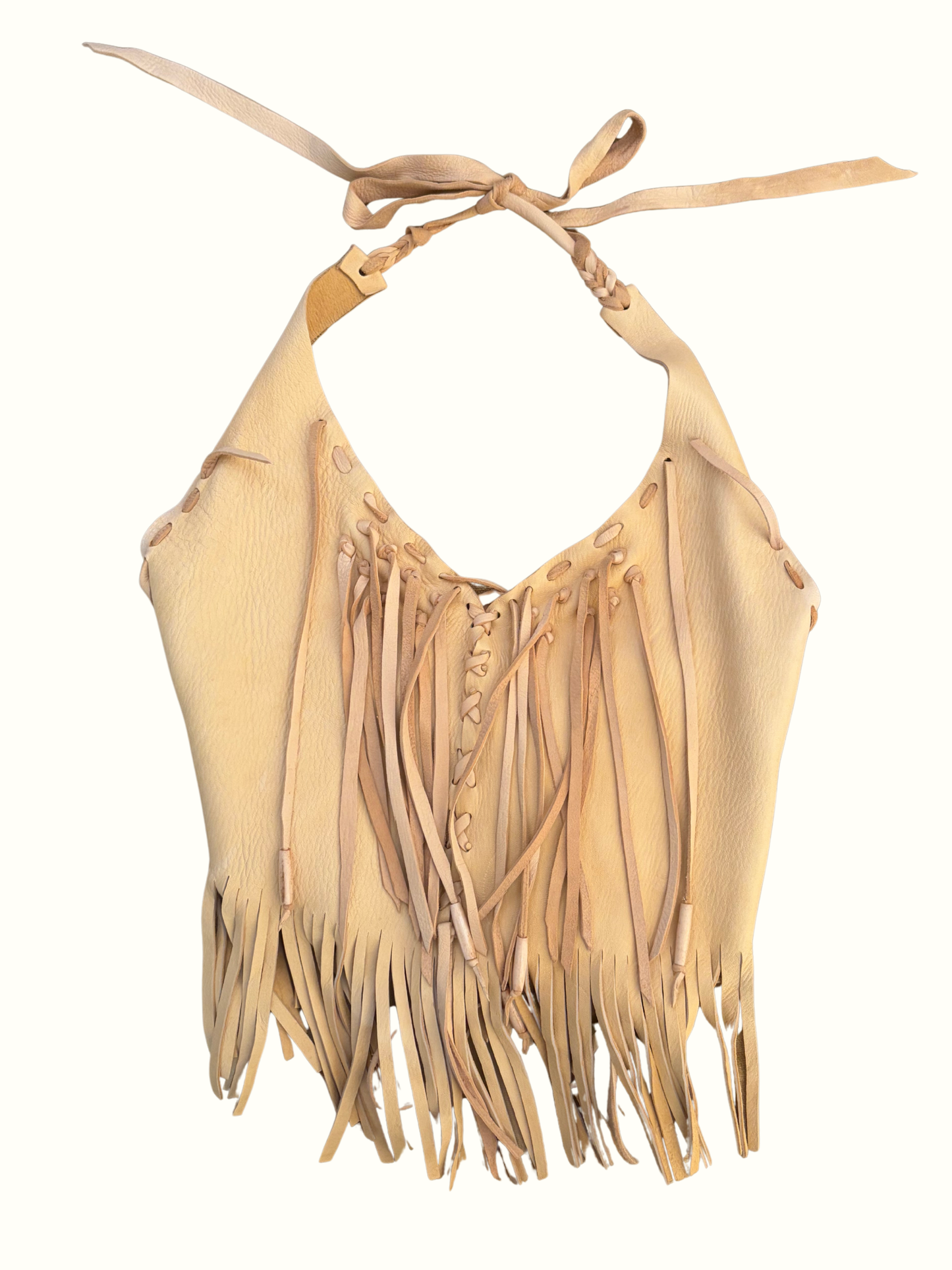 Vintage Buckskin Halter