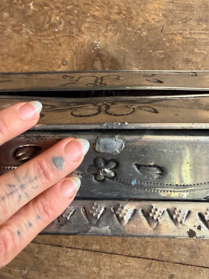 Mexican Punched Tin Box