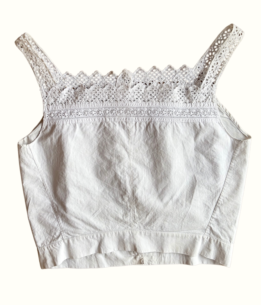 Edwardian Eyelet Corset Cover
