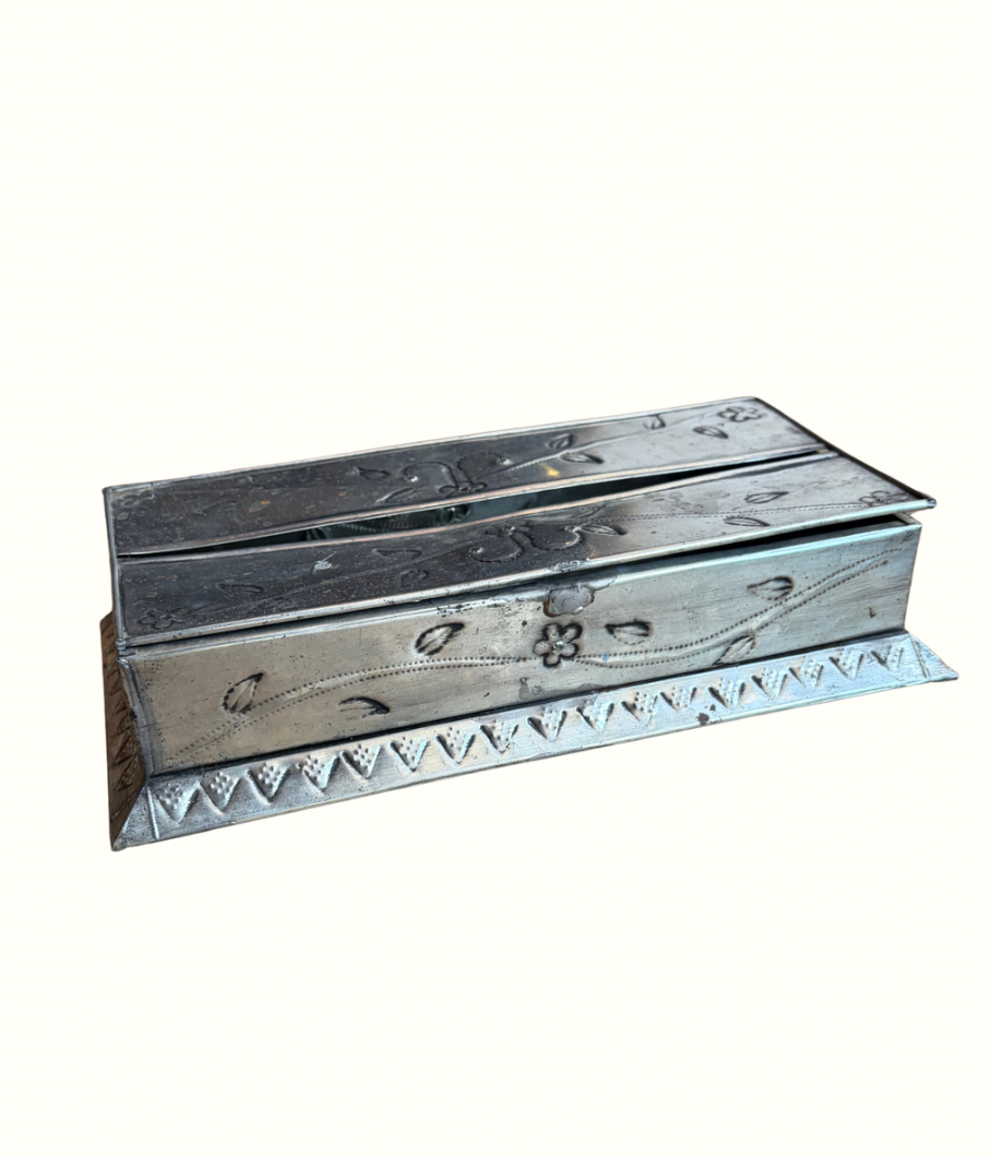 Mexican Punched Tin Box