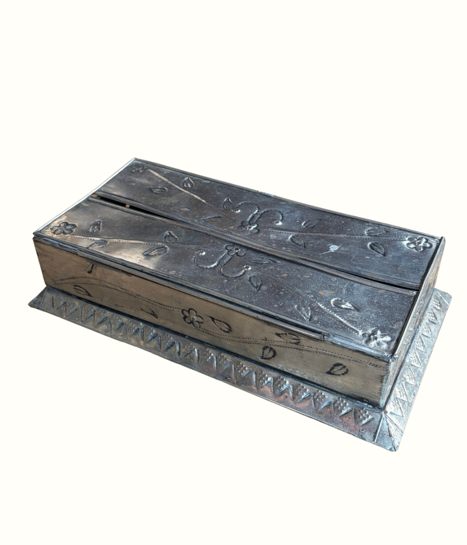 Mexican Punched Tin Box