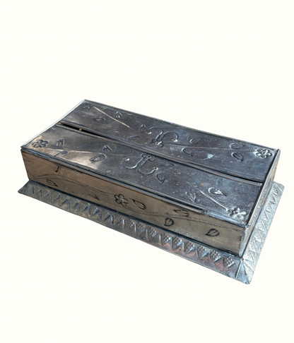 Mexican Punched Tin Box