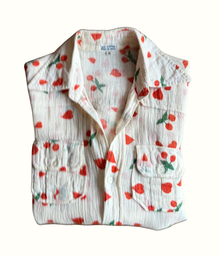 Indian Cotton Button Down