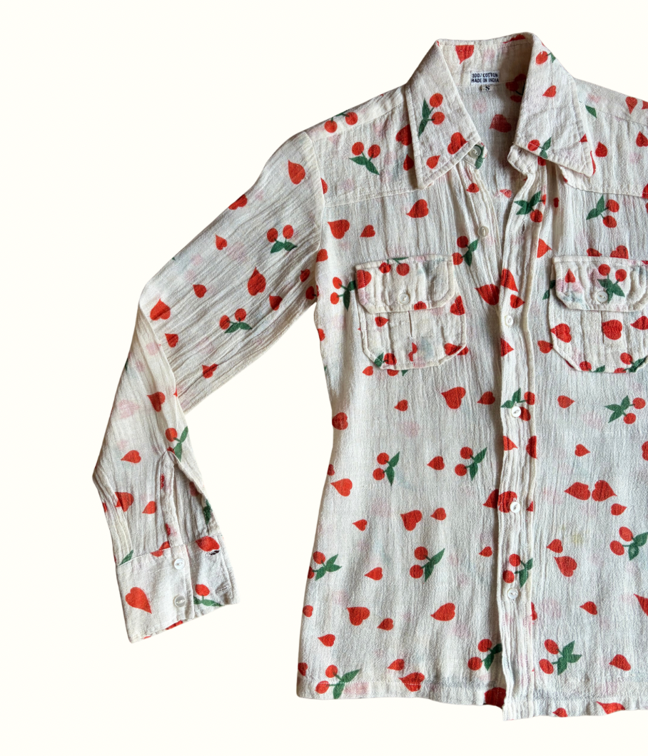 Indian Cotton Button Down