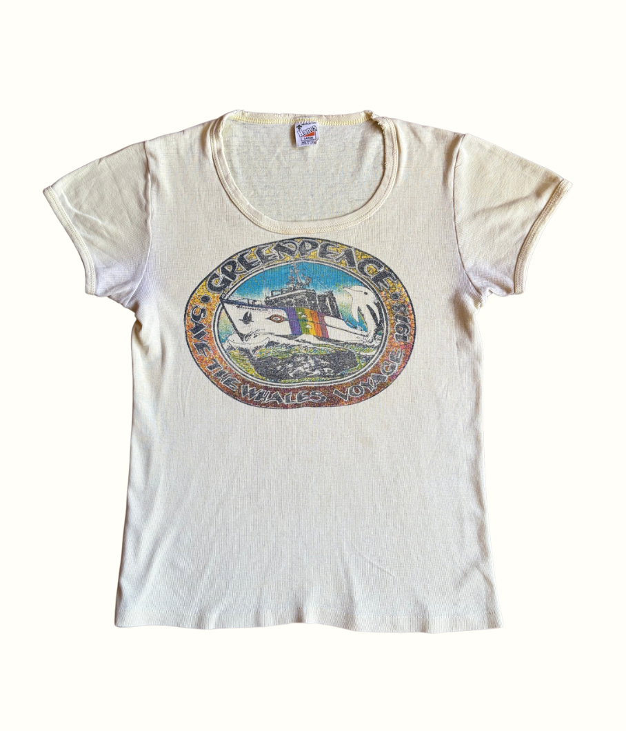 Vintage Green Peace Tee