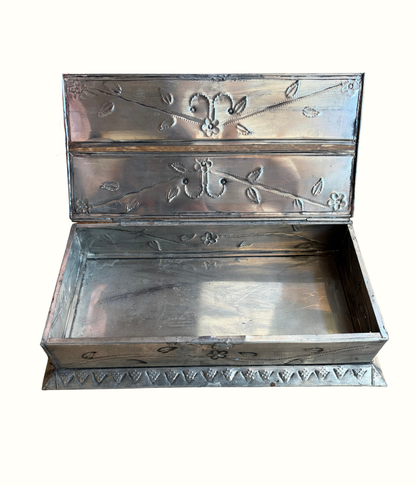 Mexican Punched Tin Box