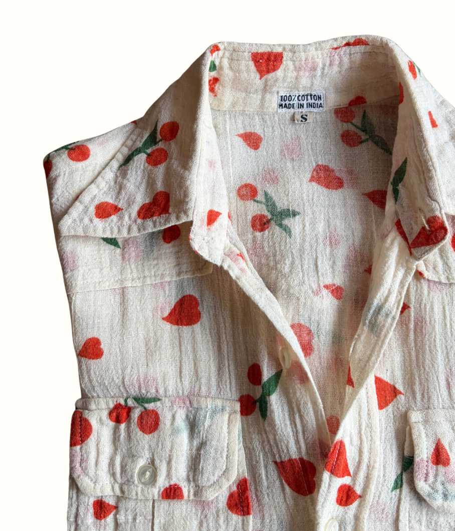 Indian Cotton Button Down