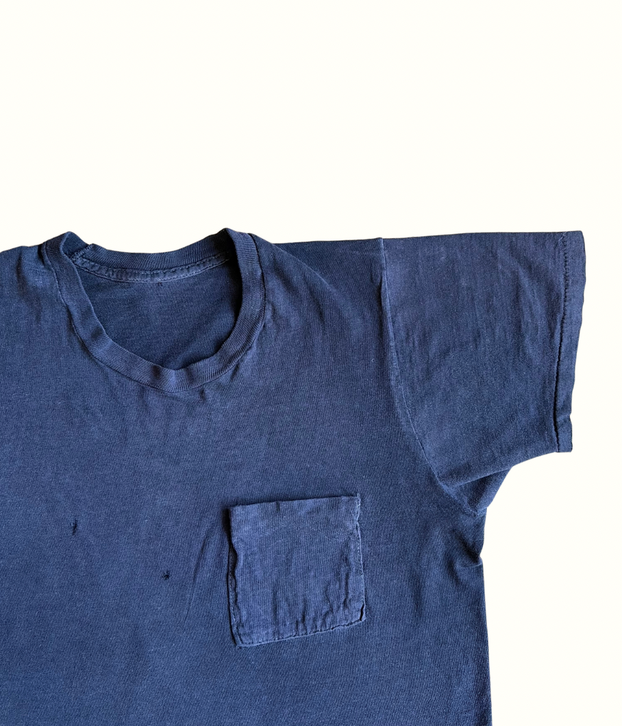 Black Pocket Tee