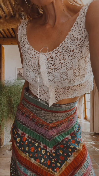 Folk Art Skirt